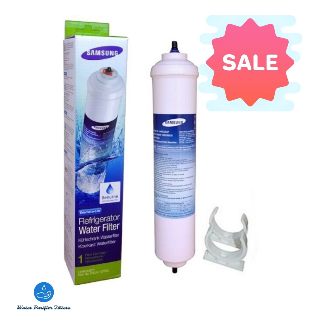 WPFilters's tweet image. 🥳SALE!SALE!SALE! Samsung DA29-10105J OEM refrigerator water filter offers easy installation to deliver the cleanest and optimal tasting water and ice from your refrigerator. 👉wpfilters.com #WPFilters #Sale