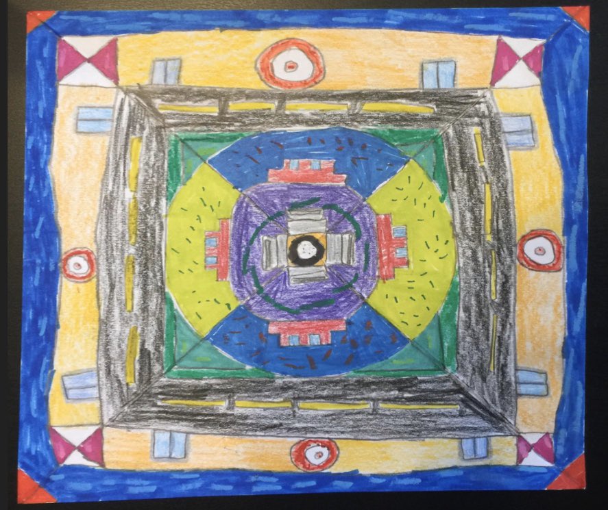 EvansArtHouse's tweet image. Amazing Mandalas were submitted this week for our Art Challenge! I’m so proud Tiger Artists! @SaraMeyer7ut @wellstigers @GrundlerArt #pisdcreatesart