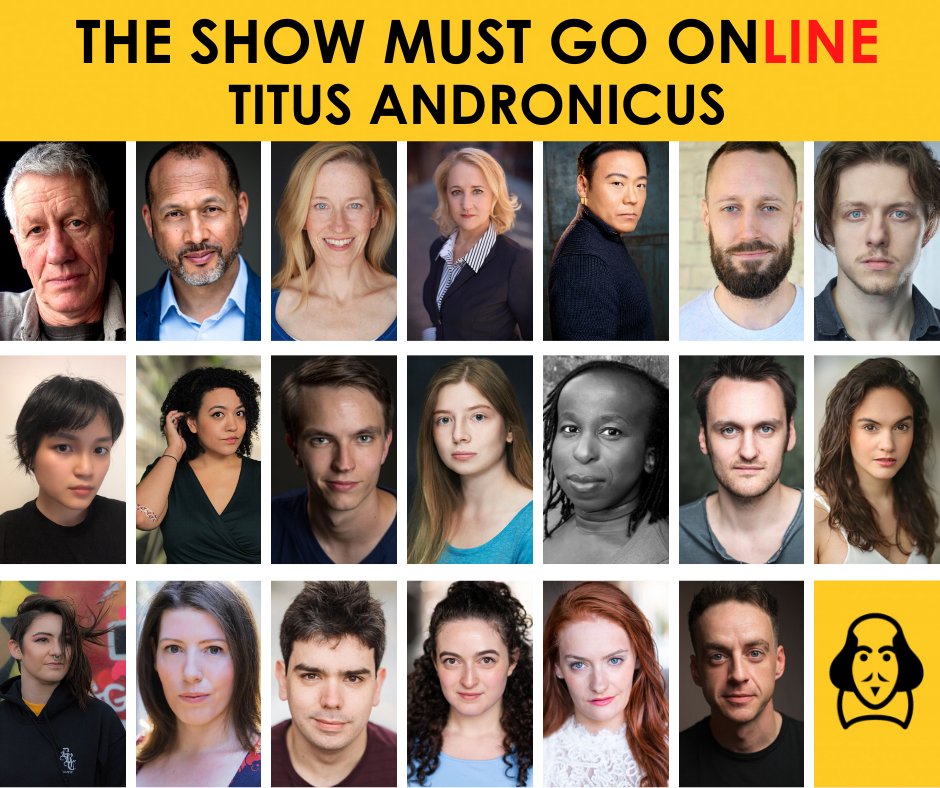 "O brave new world that has such people in't!!!" Wrong play, but what a lovely group of artists!! (not pictured: <a href="/robmyles/">Robert Myles</a> -fearless leader) ... Tune in on Wednesday at 11:00 am PST / 2:00 pm EST and see them all LIVE and in the moment!! youtube.com/watch?v=gQTpTk…