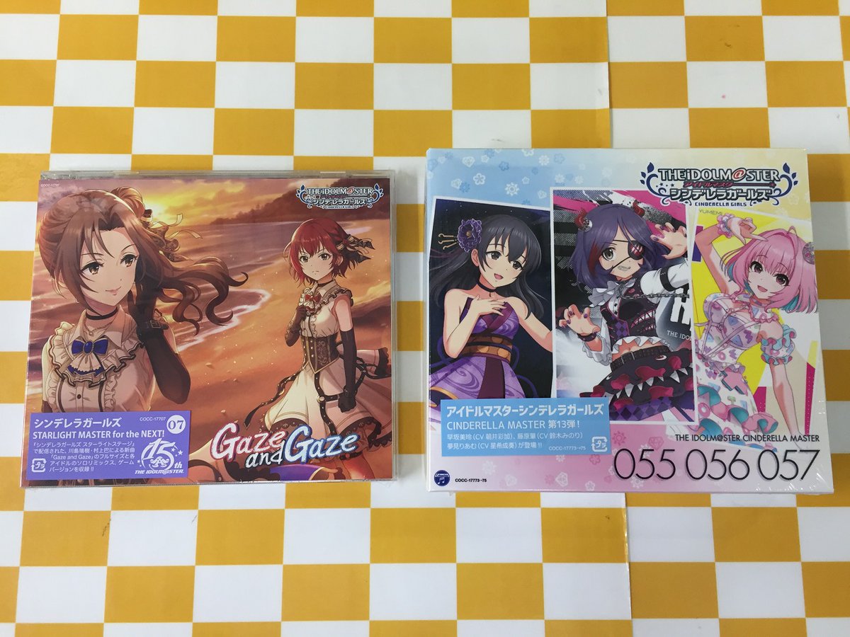 ゲーマーズなんば店 Vgdスタートデッキ発売中 No Twitter Cd The Idolm Ster Cinderella Master 055 57 早坂美玲 藤原肇 夢見りあむ The Idolm Ster Cinderella Girls Starlight Master For The Next 07 Gaze And Gaze 同時発売 それぞれに