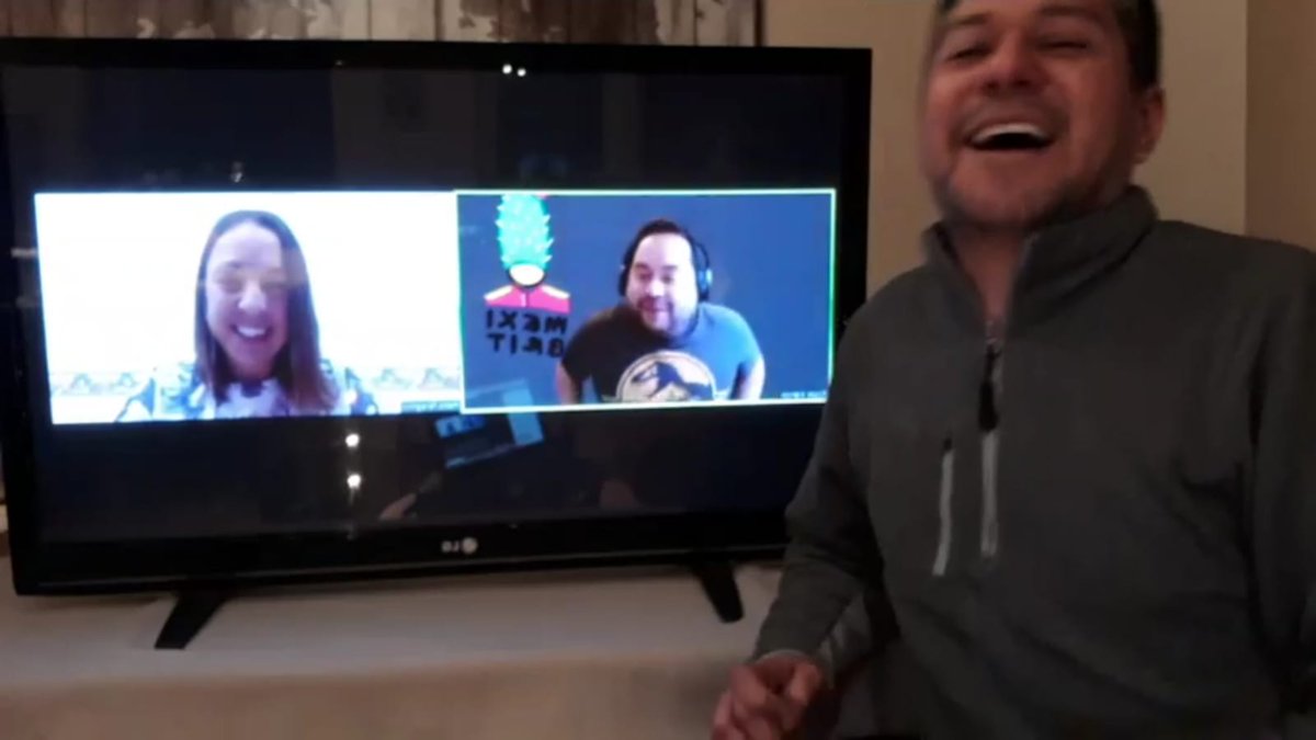 La cuarentena no nos detiene. <a href="/HechoenMexicoUK/">Hecho n Mexico Radio</a> 
Programa 20/04/2020. Gracias a #PaolaFeregrino <a href="/mexibritweet/">Mexibrit</a> <a href="/Doktormty/">Vicente Salas</a> 
Con <a href="/hortensia73/">Hortensia Celis💚♡❤🇲🇽</a> , <a href="/enriquegelista/">Enrique Gelista</a> y <a href="/RogerAlarconP/">ROSH Photographer</a> 
<a href="/Mexicanoslondon/">Mexicanos en Londres</a> <a href="/ExtraRadiouk/">ExtraRadio1</a> 
#HortensiaCelis #HechoEnMexicoRadio #MexicanosEnLondres #MexiBrit