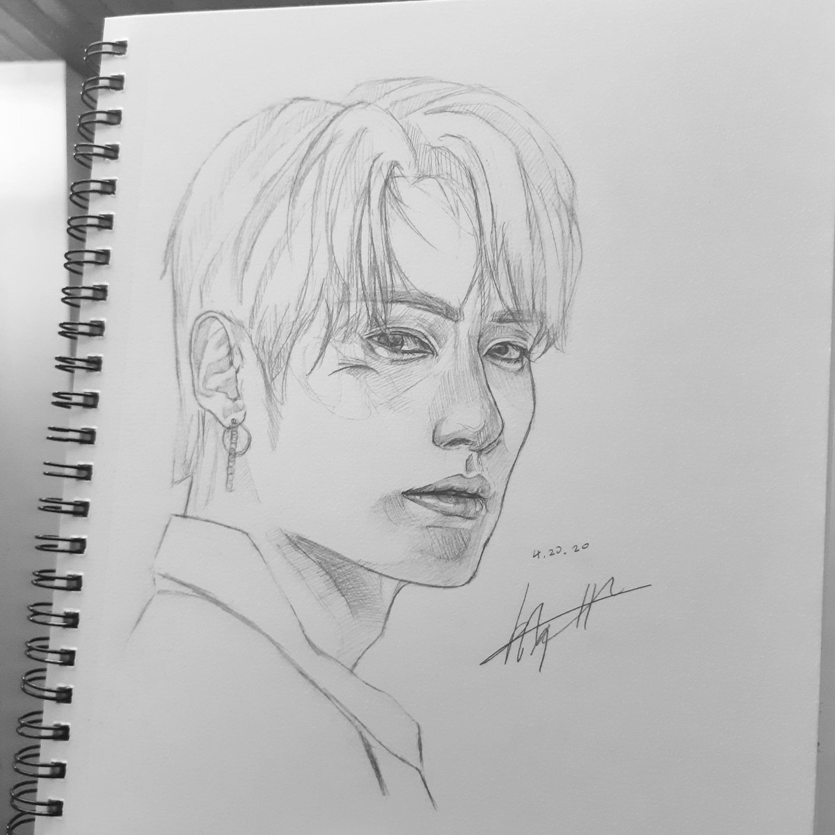  #SixFanarts day1 !!I drew minho today :DKinda rushed a little bit bc i was tired #Straykidsfanart  #straykids  @Stray_Kids  #straykidsleeknow  #fanart