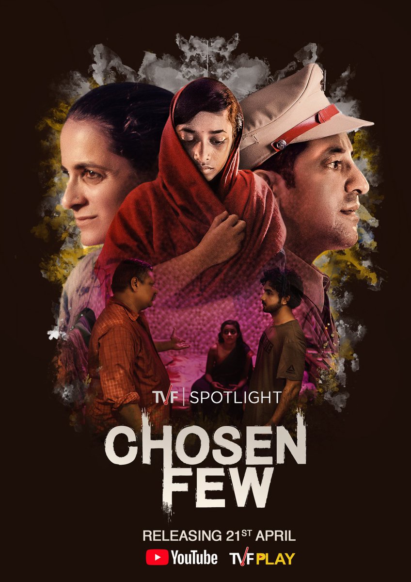 Streaming Alert: Short film #ChosenFew now streaming on #TVFPlay <a href="/YouTubeIndia/">YouTube India</a>

Hard-hitting tale on child prostitution, and a braveheart police officer who decides to do something about it...

*ing 
<a href="/vikkochhar/">Vikram kochhar</a> <a href="/FaezehJalali/">faezeh jalali</a> #NamashBhardwaj <a href="/divyajagdale/">divya jagdale</a> 
Dir by <a href="/rohitmittal2607/">Rohit Mittal</a>