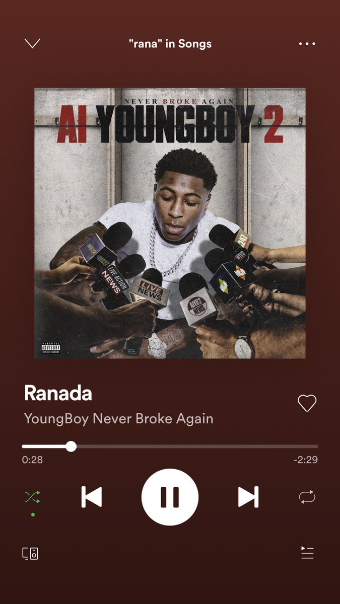 DAY 21 : song i like with some ones name in the title . listen up right now . youngboy is the GOAT in rap rn . not debatable . this song goes so hard . “ she a real rough rider , let me get behind her , put this d*ck inside her “  . hes dropping an album friday to . CANT WAIT
