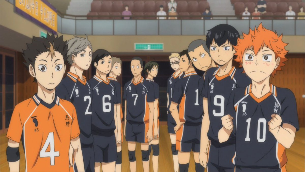 Literally no one asked for this but Karasuno as “can you buy me pads” responses — a thread