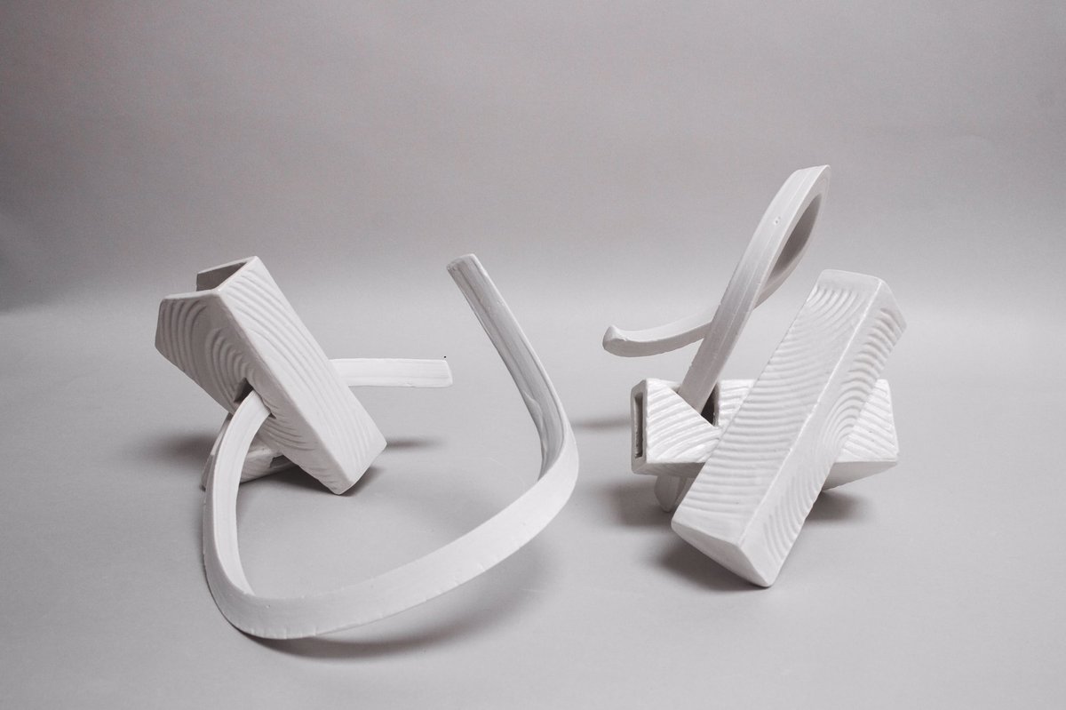sandyceramics's tweet photo. Porcelain sculptures created during lockdown  @RCA @RCACANDG https://t.co/HVpl1MmSu6