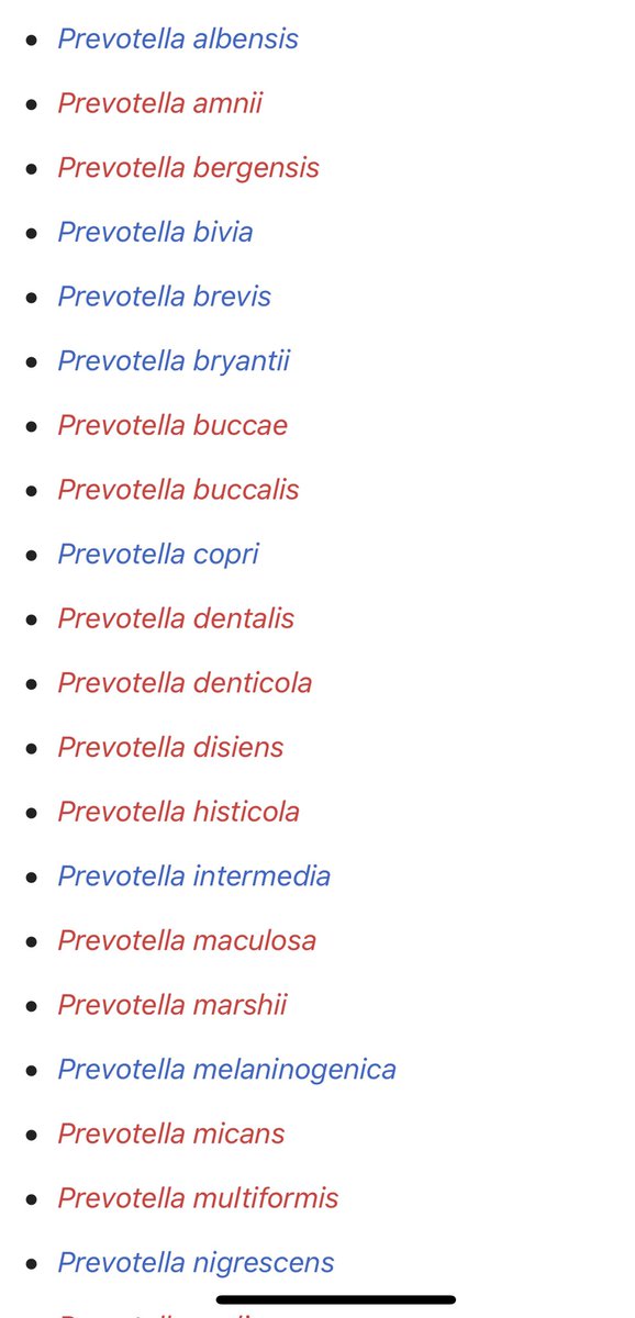 J’ajouterai qu’une surinfection bactérienne sur une pneumonie virale n’est pas rare. Et la Famille des Provatella peut en être la cause elles sont présentent dans notre corps. Autre chose : voilà la liste non exhaustive des espèces de cette famille ( il y en a plus )