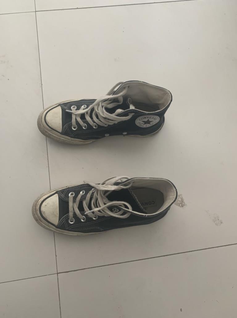 Converse All Star Trekwave React 2.0 鋸齒厚底帆布鞋低筒高筒黑黑白黑色– Kazima Studio, image size:768x1030