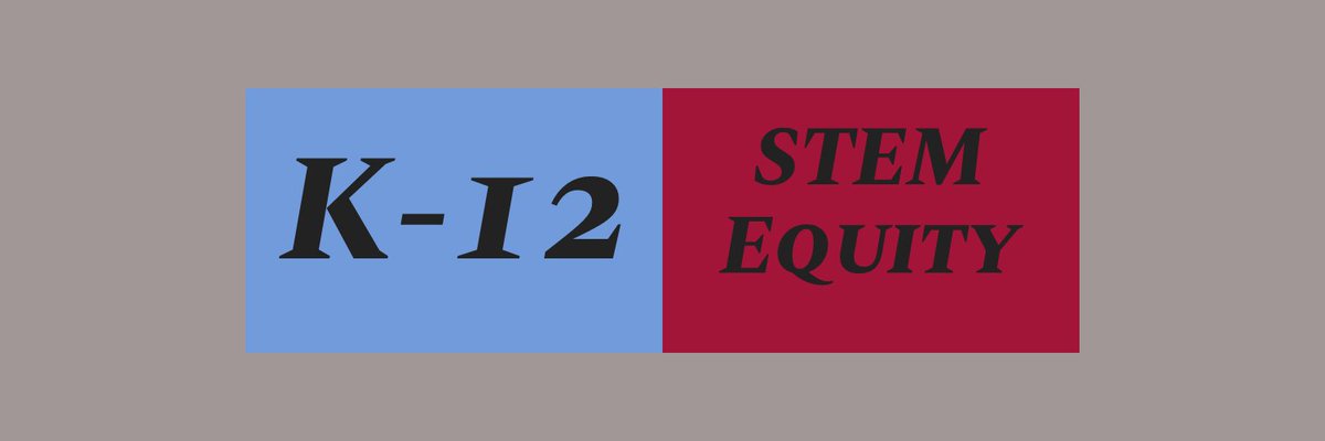 K-12 STEM Equity tweet media