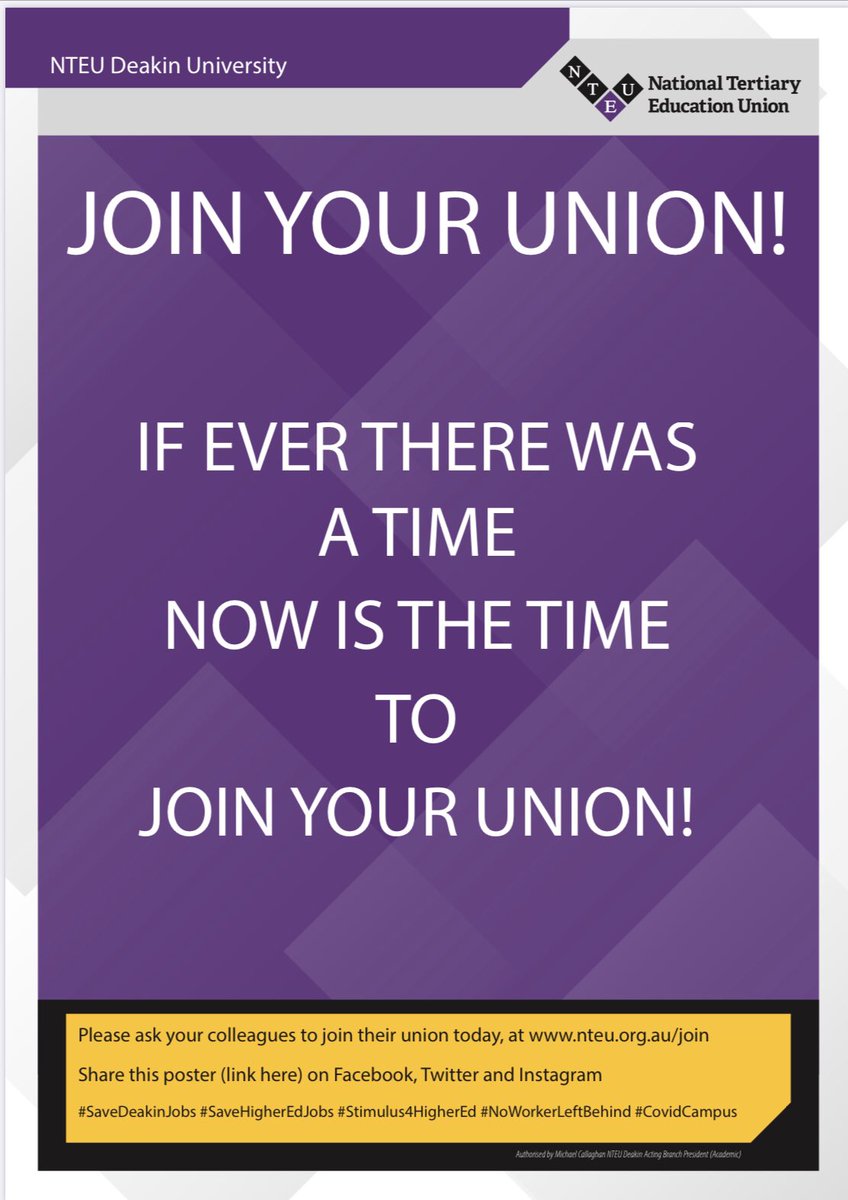 drjameslucas1's tweet photo. #SaveDeakinJobs #SaveHigherEdJobs #Stimulus4HigherEd #NoWorkerLeftBehind #CovidCampus https://t.co/7saj1yJAoy