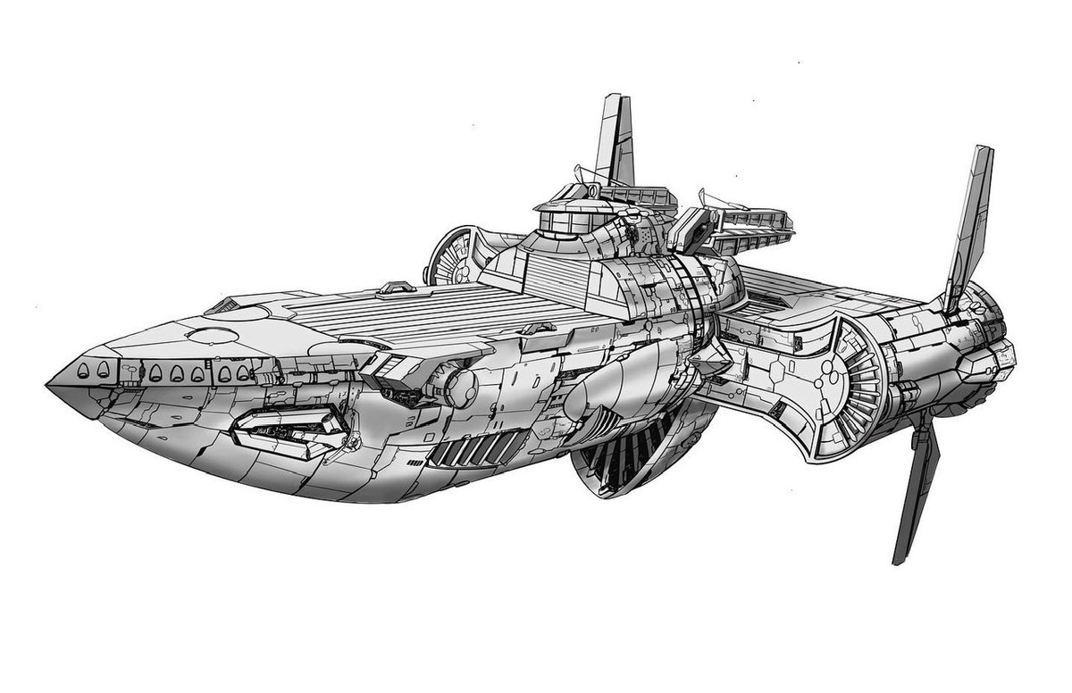 chrome_gear's tweet photo. Bebop Ship work in progress!! 
Gotta work on those tiny details 👍🔥!!!

#chromegearillustration 
#cowboybebop #cowboybebopship #ship #animeships #animefanart #anime #manga #videogames # #digitalillustration #freelanceillustrator #mech #mecha #gundam #robotech #animeillustration https://t.co/Qi5xDaGgj8