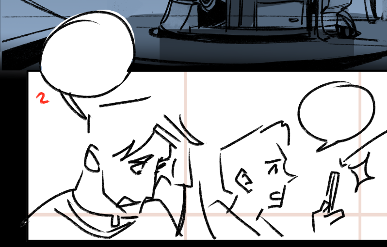 I'M DONNEE thumbnailing my graphic novel!! (Pre revisions!)?
331 pages total ?Including a lot of gay and action and twists n turns. So awesome to see it all together!