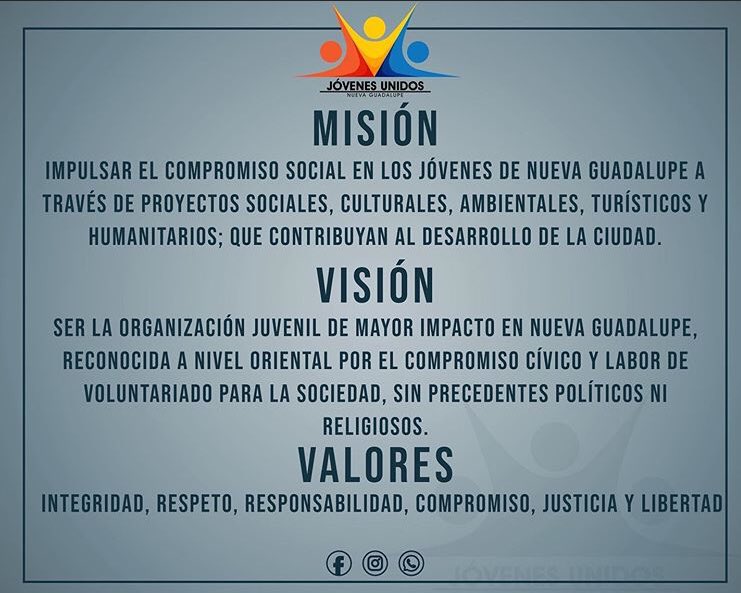 jovenesunidosng's tweet photo. Nuestra filosofía institucional. https://t.co/XkQ9qVUdfK