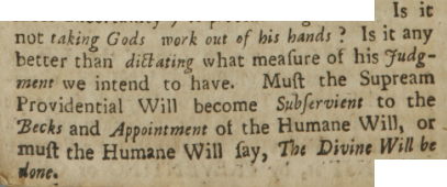 These lines from a 1721 anti-inoculation pamphlet get to the heart of it: If inoculation worked, then God was not in control, and if God was not in control, many feared they would not have their greatest source of solace just when they needed it most.