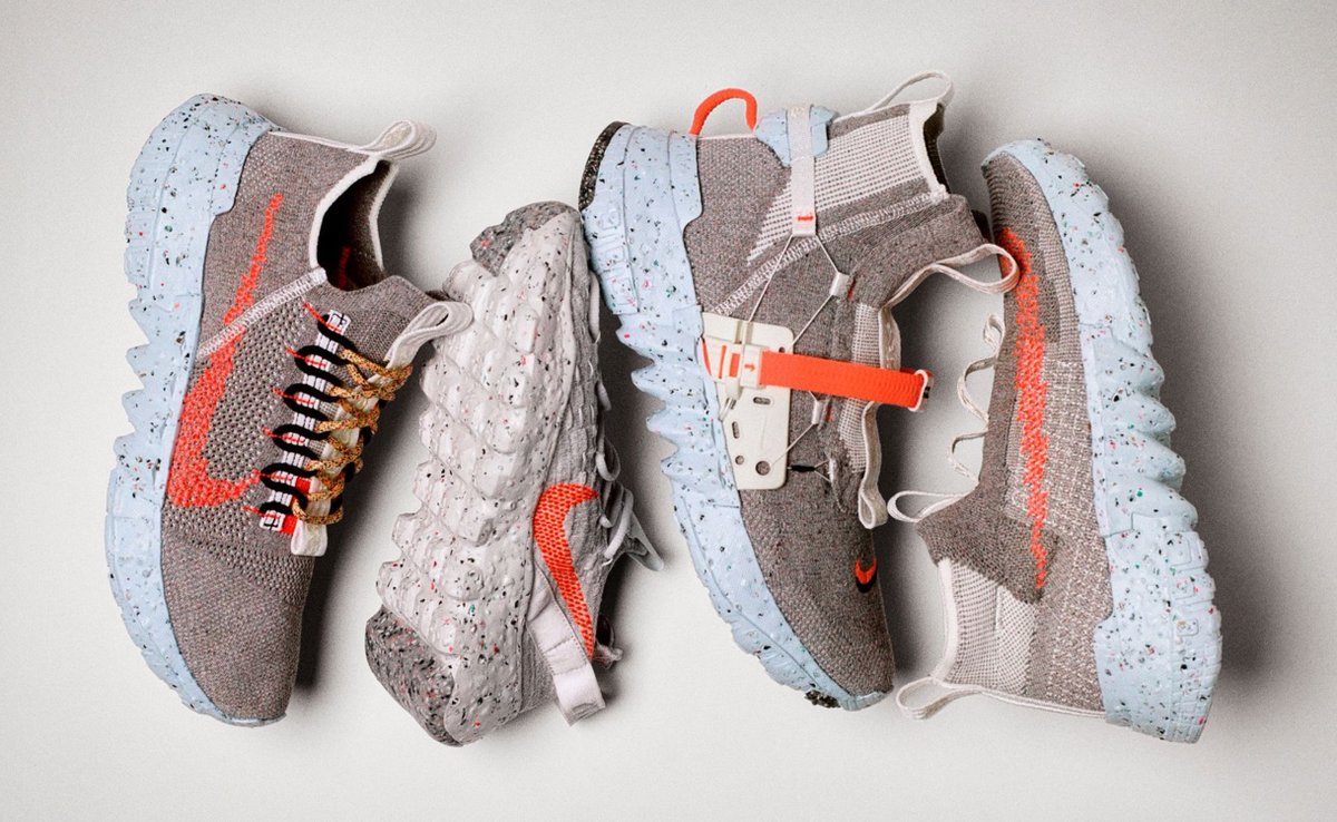 jdgroundswell's tweet photo. Nike’s Space Hippie….Trash Transformed
Nike is prototyping the Space Hippie, an exploratory footwear collection. Created from scraps or “space junk”, Space Hippie is the result of sustainable practices meeting radical design.
#trashtransformed #movetozero #jointhegroundswell https://t.co/CdnO3qYqBg