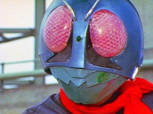 almost all the riders have a tear line below his eyes, this represents the sadness of the Kamen Rider destined to fight his family (the evil organization who modified him into a remodeled human). a symbolic element that still remains today.