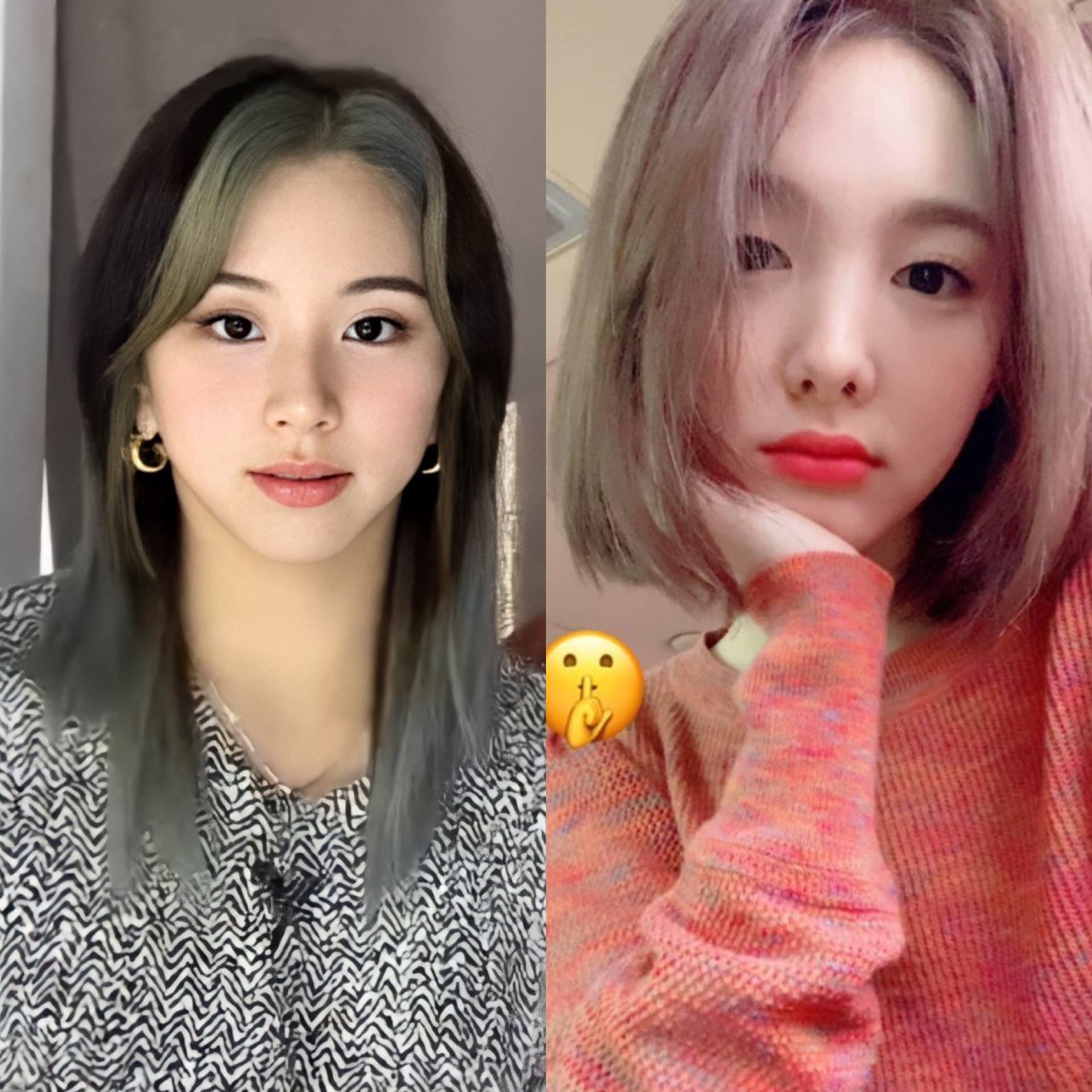 TWICE’s hairs for comeback MV Nayeon - Light brown(?)Jeongyeon - Blonde Mom...