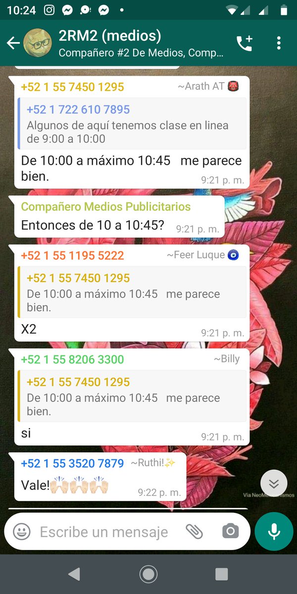 Aide_1407's tweet photo. Que necesidad de despertarse tan temprano 😔 https://t.co/NTmgANtCID