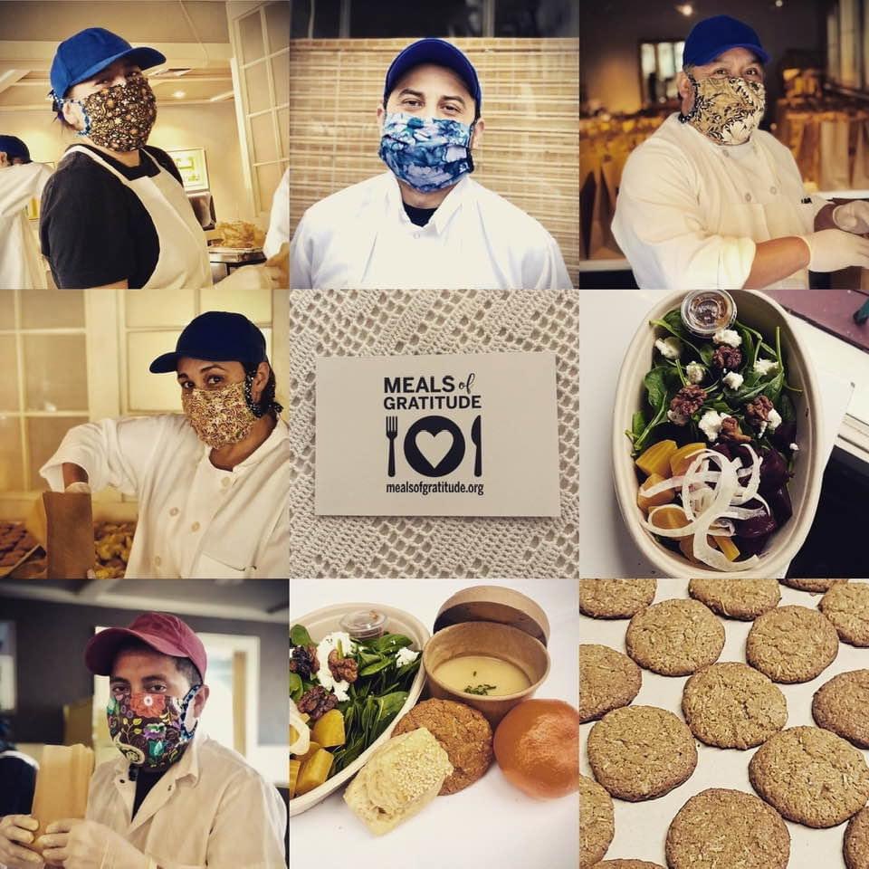 mealsgratitude's tweet photo. Week five: 1) the Flea St team; 2) the food! Balsamic Beet Salad, Harley Goat Cheese, Cauliflower Soup, Katie’s coconut cookie. A virtual hug to the frontline at SHC. https://t.co/Br73zejksN https://t.co/KOhirsQrVQ