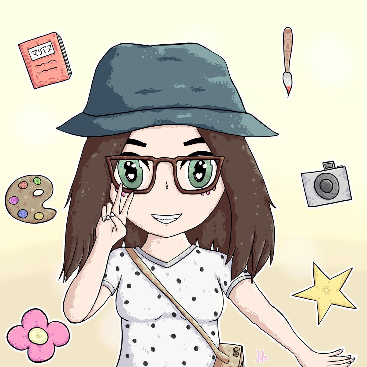 Design3DS's tweet image. Drawing I did for a friend. I&apos;m still experimenting this funky shading~