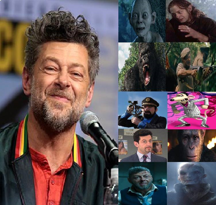 Happy 56th Birthday to motion capture king actor, Andy Serkis! 