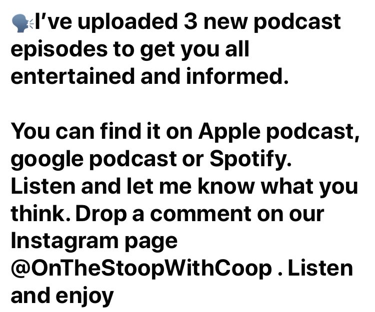OnStoop's tweet photo. 🗣Out now ‼️ #Onthestoopwithcoop https://t.co/RKviuLWfuo