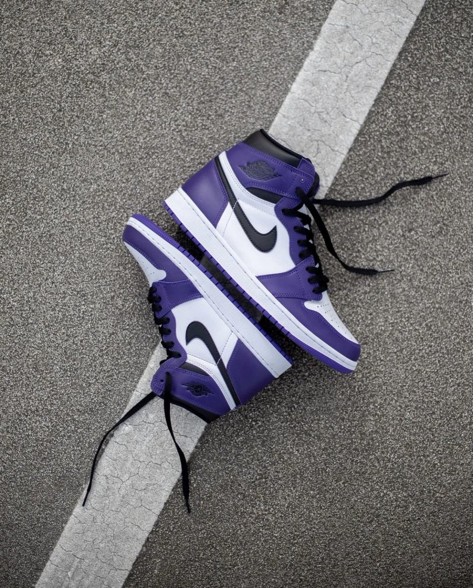 jordan 1 court purple gs footlocker