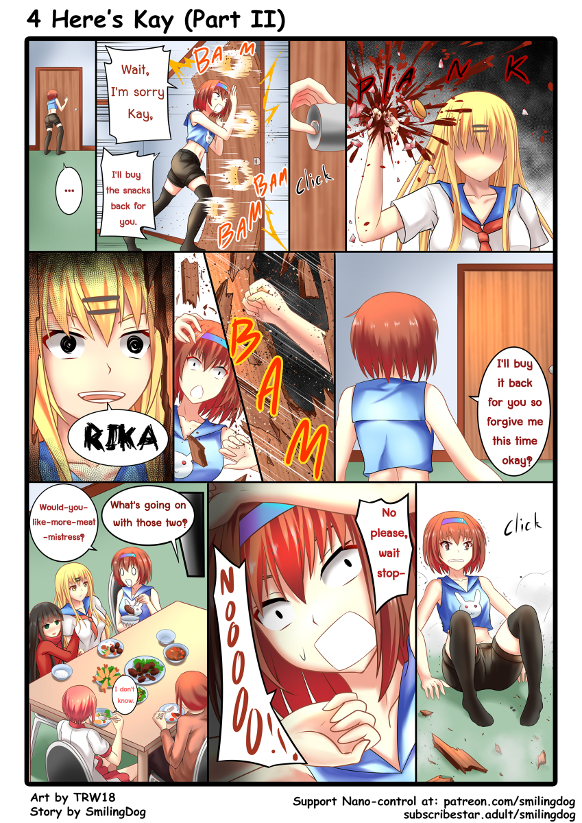 Smilingdog on X: HERE'S KAY (Part 2) #jace(nano-control), #rika( nano-control) #kay(nano-control), #gwen(nano-control) #Manga #漫画  t.com5zL66Zoc3 t.coNIwfwy9e2u  X