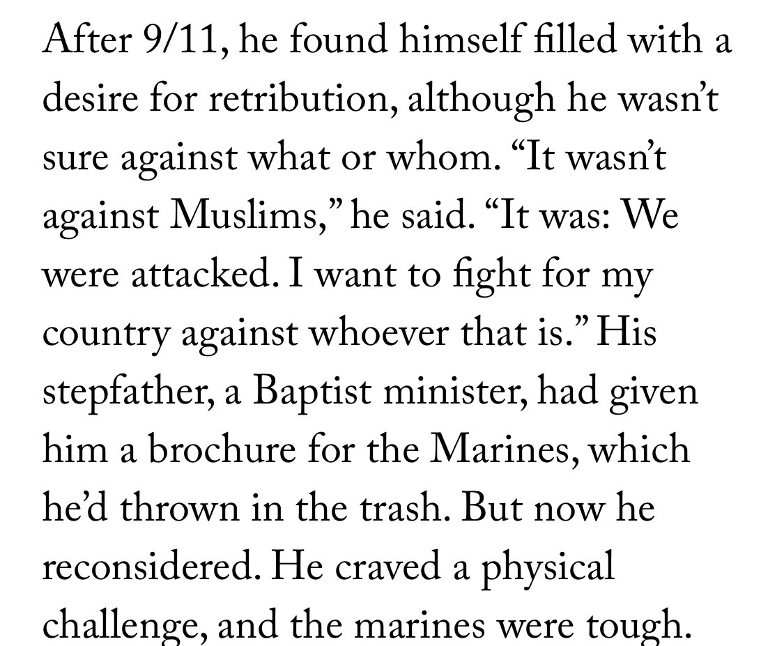 he wanted to fight back against TERRORISTS— not muslims— and the fact that you all are calling him islamophobic because he dislikes terrorists is insinuating that all muslims are terrorists, which is EXTREMELY INCORRECT.