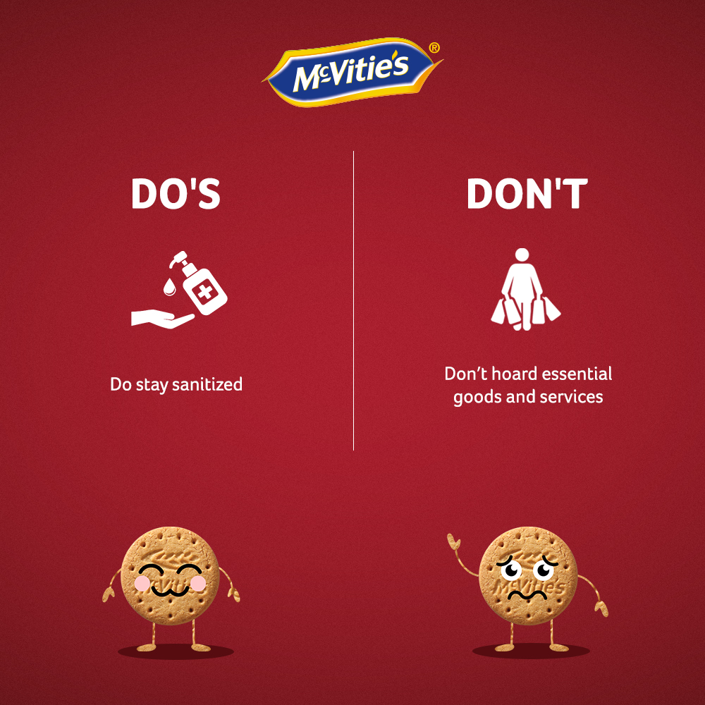 McVitiesIndia's tweet photo. Every step you take, matters tomorrow!
For each one of you, it's been a while but #TogetherWeCan
Here are some more reminders!
#StaySafe #StayHome #IndiaFightsCOVID https://t.co/XFtN3LYZVR