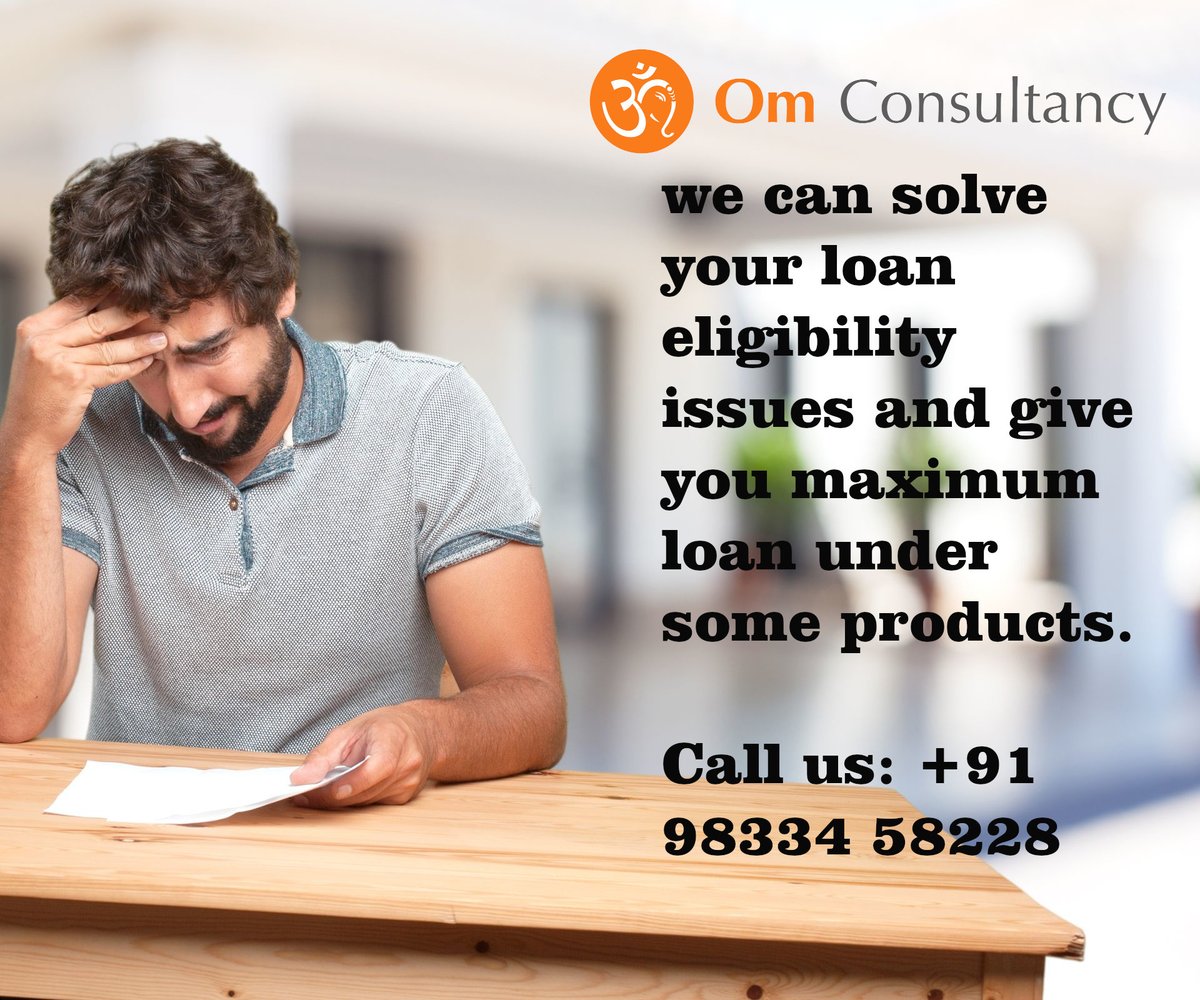 OmConsultancy3's tweet photo. We can solve your loan eligibility issues and arrange for the maximum loan under some products.

Visit us to learn more:
https://t.co/HvBJXN8Sgg
#HomeLoan BusinessLoan #PersonalLoan #MinimumProcessingTime #MaximumTenure #OmConsultancy https://t.co/YeqRSYS8a2