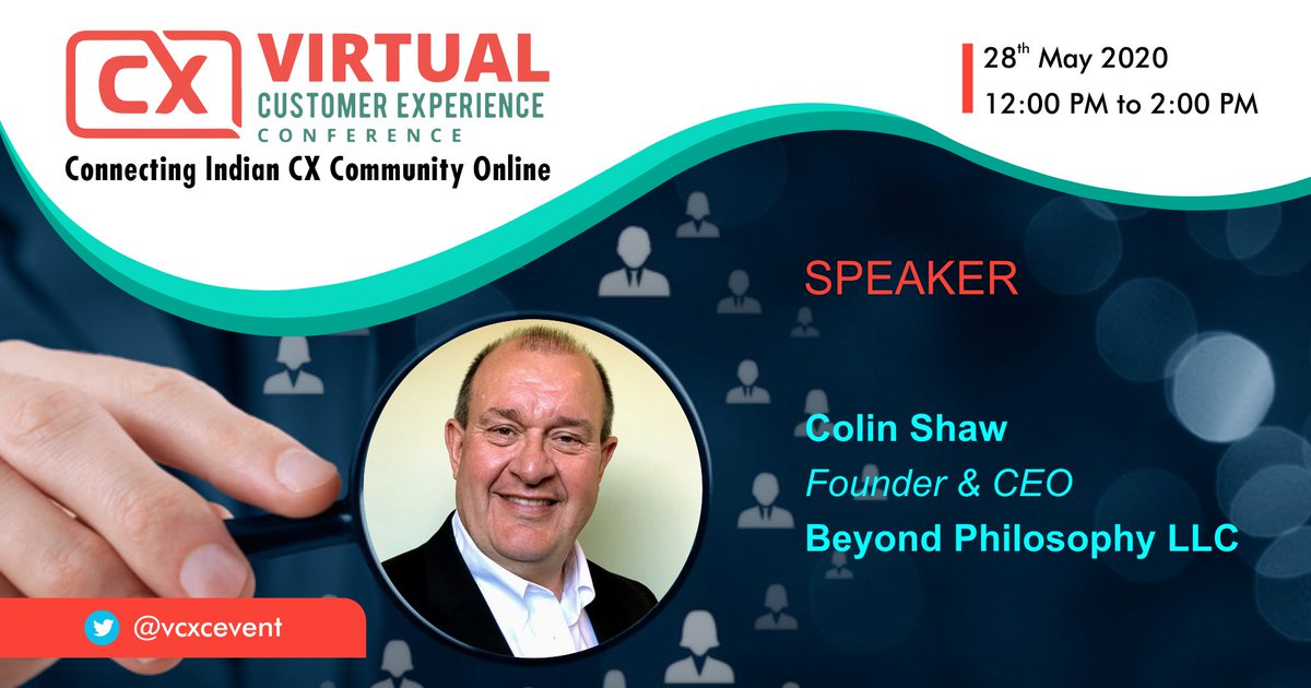 vcxcevent's tweet photo. We are extremely proud to have @ColinShaw_CX CEO & Founder @BeyondP as a #Global #keynotespeaker. register today.
https://t.co/uZltK3f8hk
#onlineconference #digitalcx #vcxc #cxtransformation #digitalevents #customerexperience #customerservice https://t.co/65WZ1cD7V7