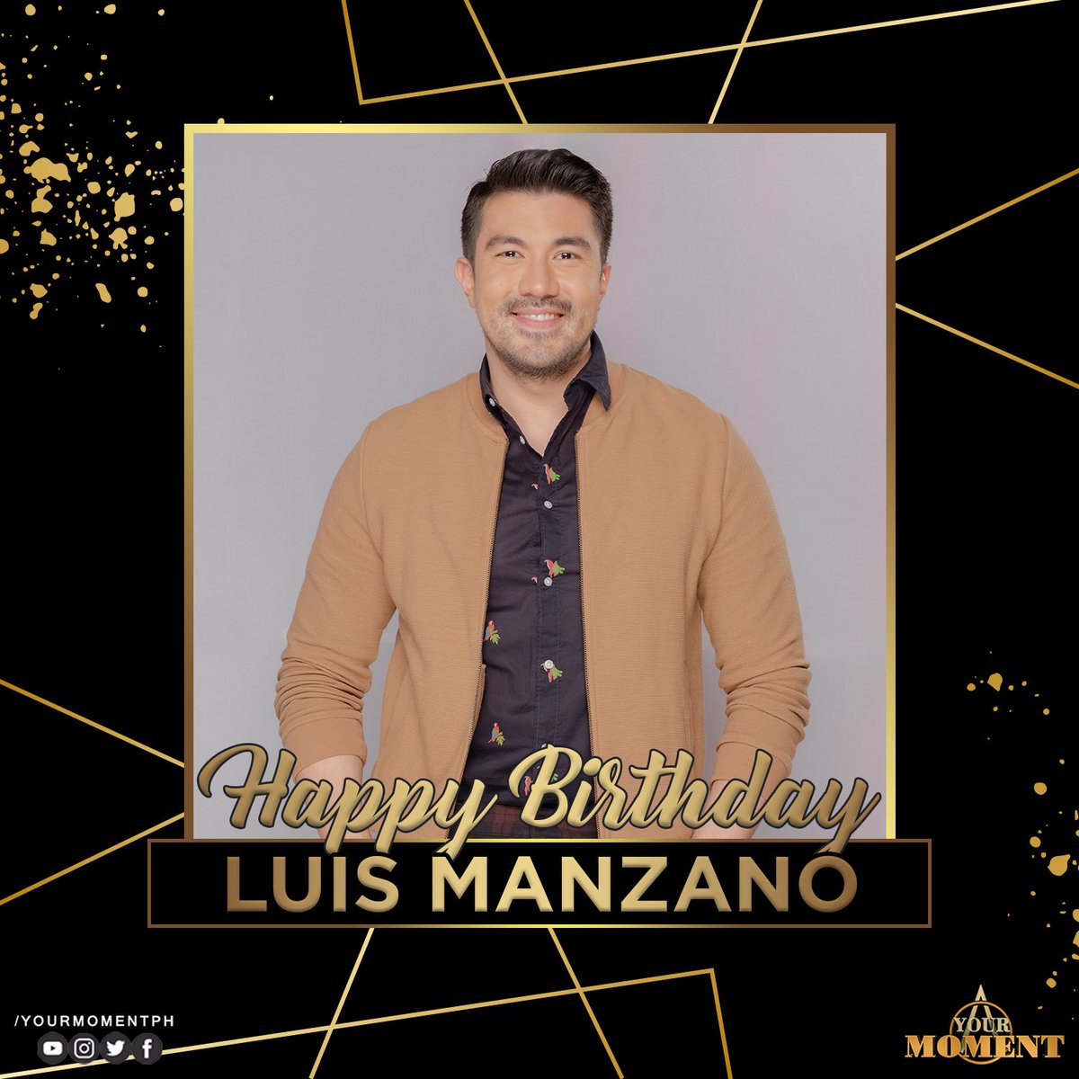 YourMomentPH's tweet photo. Happy birthday to one of our hosts — Luis Manzano! 🎊 Wishing you an amazing day full of special moments. 💛 https://t.co/4BQBxaHbzQ
