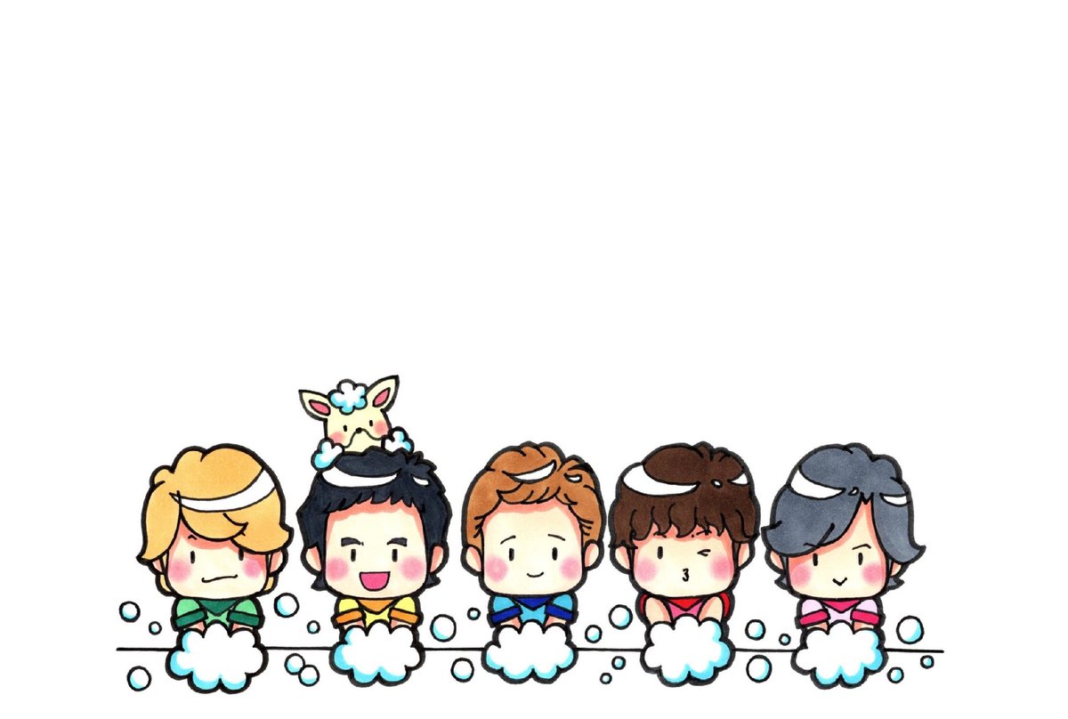 離れていても思いはひとつ Smap スマスマ 復興に向けて手を繋ごう だいこう あゆみ のイラスト