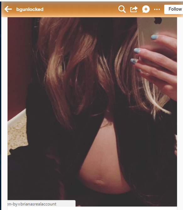 Obviously she wasn't pregnant and the effort to prove she was is very lame as the heads of the pregnant women she posted as herself have been cropped off. Reason? It's not her so she can't show the face. Why is all this being done then, Louis knows it's not real. CLOSETING STUNT!