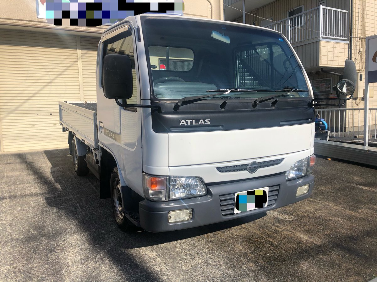 愛漸 على تويتر 社用車だったトラックをお譲り致します 車検証コピーを社に置いてきてしまいましたので 一部詳細は連休明けに 平成15年式ニッサンアトラス 1 3tショート2 0ガソリン車 車検切れ 今年2月 前回車検時に一通り整備 フロントガラスは飛び石割れが 愛漸 على تويتر 社用車だったトラックをお譲り致します 車検証コピーを社に置いてきてしまいましたので 一部詳細は連休明けに 平成15年式ニッサンアトラス 1 3tショート2 0ガソリン車 車検切れ 今年2月 前回車検時に一通り整備 フロントガラスは飛び石割れが
