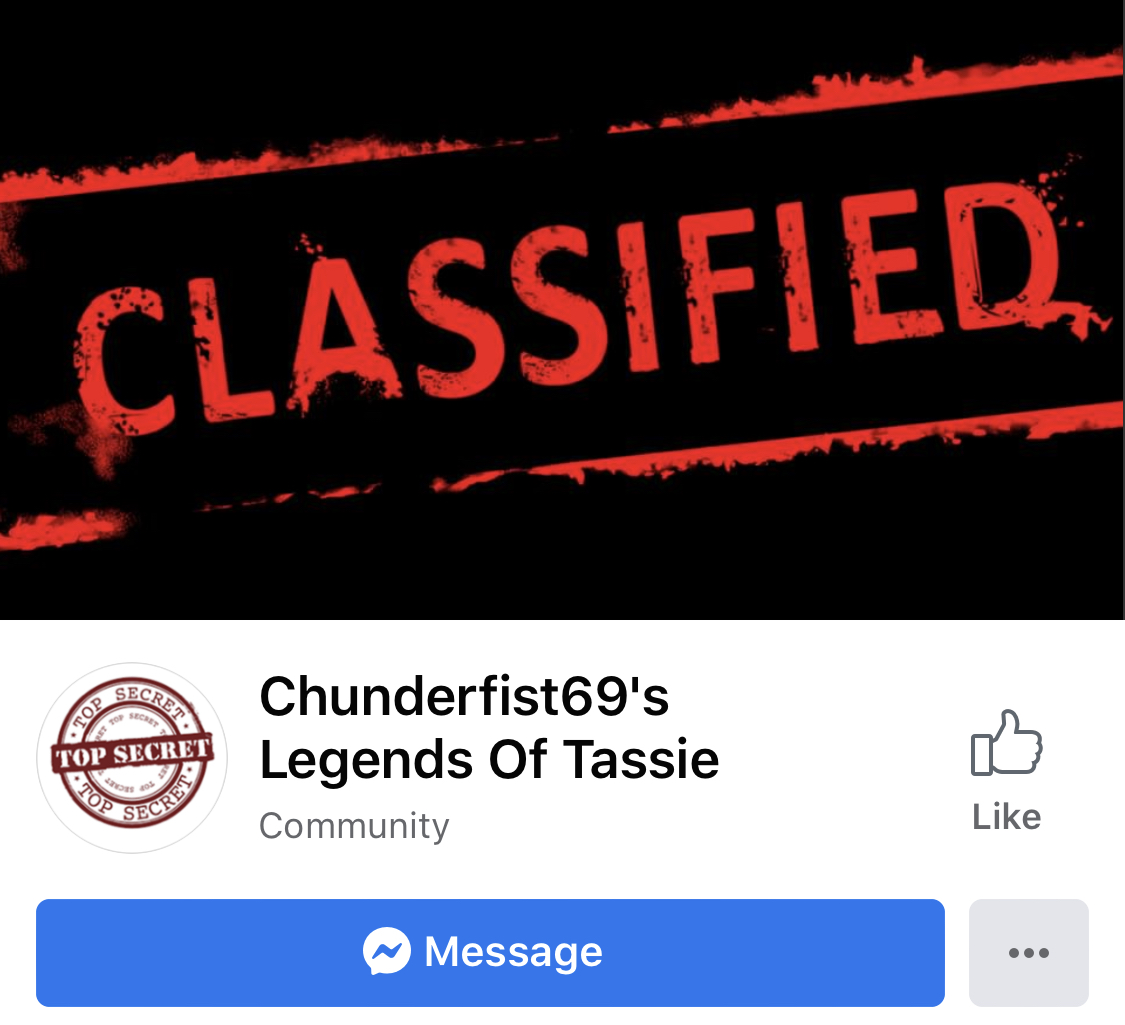 A bloke who goes by the name chunderfist69 has a blog where he writes about Tasmanian urban folklore and the occult. Several points are made. Here's a thread of just a few of them: