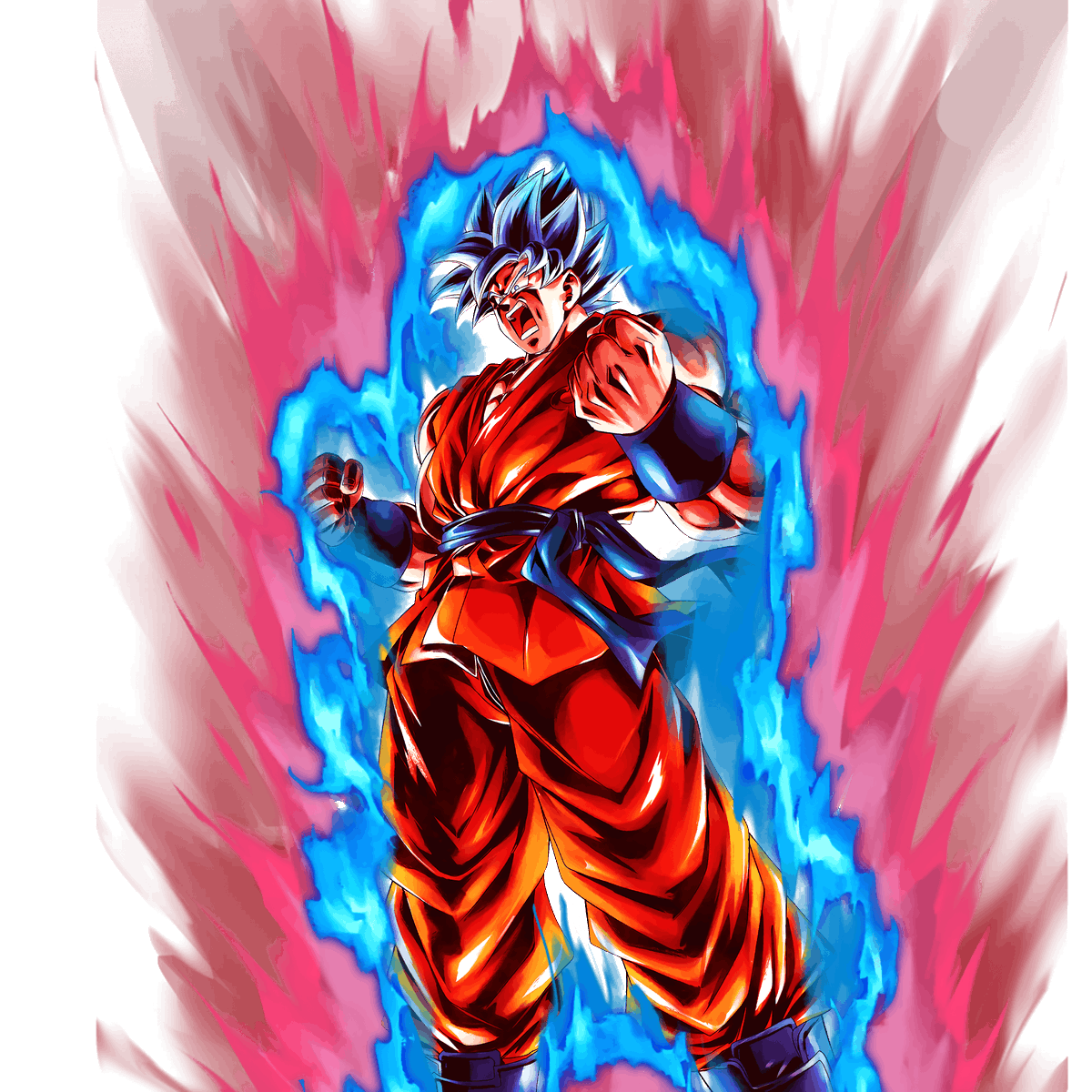 DBL15-07S] YEL Super Saiyan God SS Goku(Kaioken) 超サイヤ人ゴッド