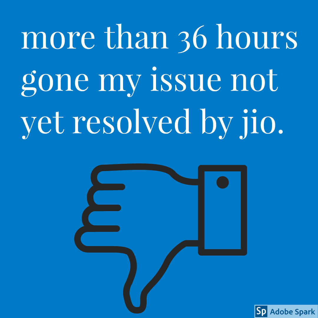 bhatt_anil's tweet photo. Very bad experience with @JioCare .
I request my friends don't go to #jio .
Their customer care is very incompetent &amp; unprofessional. Shame 
#jiotrap #jiofake #jioloot #jiophone #JioNet #jiotogether #jiofiber https://t.co/ZmSvMrU3wb