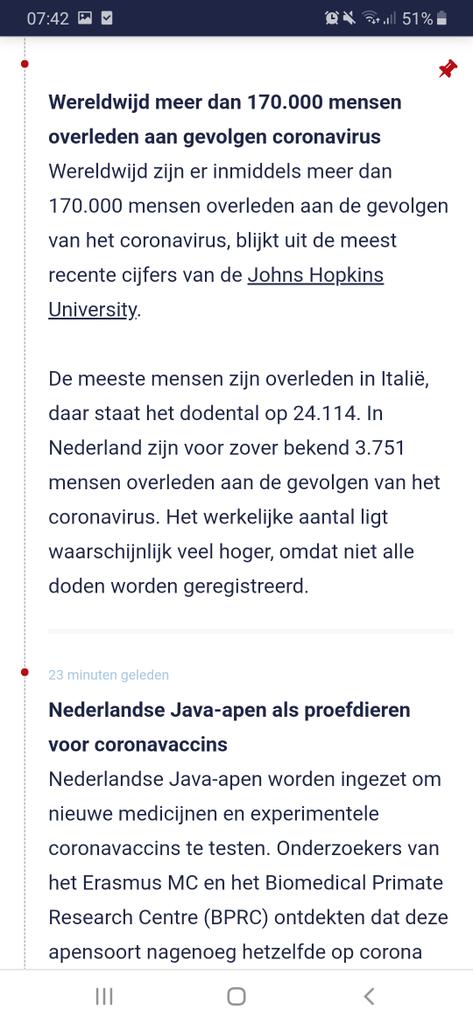 ThijsWoltering's tweet photo. Bijzonder slordig @NUnl Niet in Italië maar in de VS zijn de meeste mensen overleden. Veruit zelfs. https://t.co/ockdrfiE4f