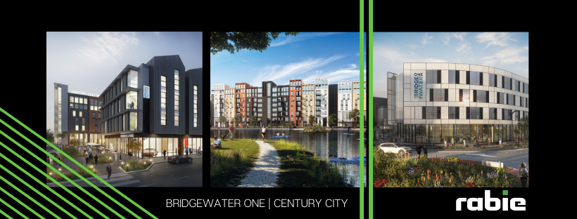 RabieSA's tweet photo. BRIDGEWATER ONE | CENTURY CITY

Our new mixed-use offers inspiring new ways to live, work, play and stay in the security and convenience of Century City. 

Visit the website: https://t.co/aEdncIFPGn
Watch the video: https://t.co/dlzfcpHGAR https://t.co/DKE0iQwnwN