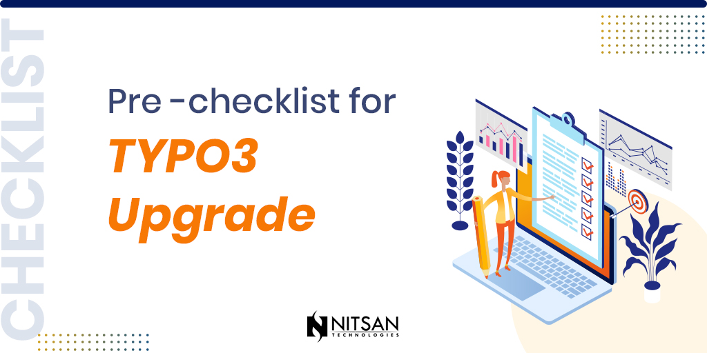 nitsantech's tweet photo. Perform step by step TYPO3 upgrade procedure with before &amp; after checklist.

Check it out now: https://t.co/YoHSwNJPX5

#TYPO3 #NITSAN #TYPO3Upgrade #TYPO3Update https://t.co/KEBGVrPaDM