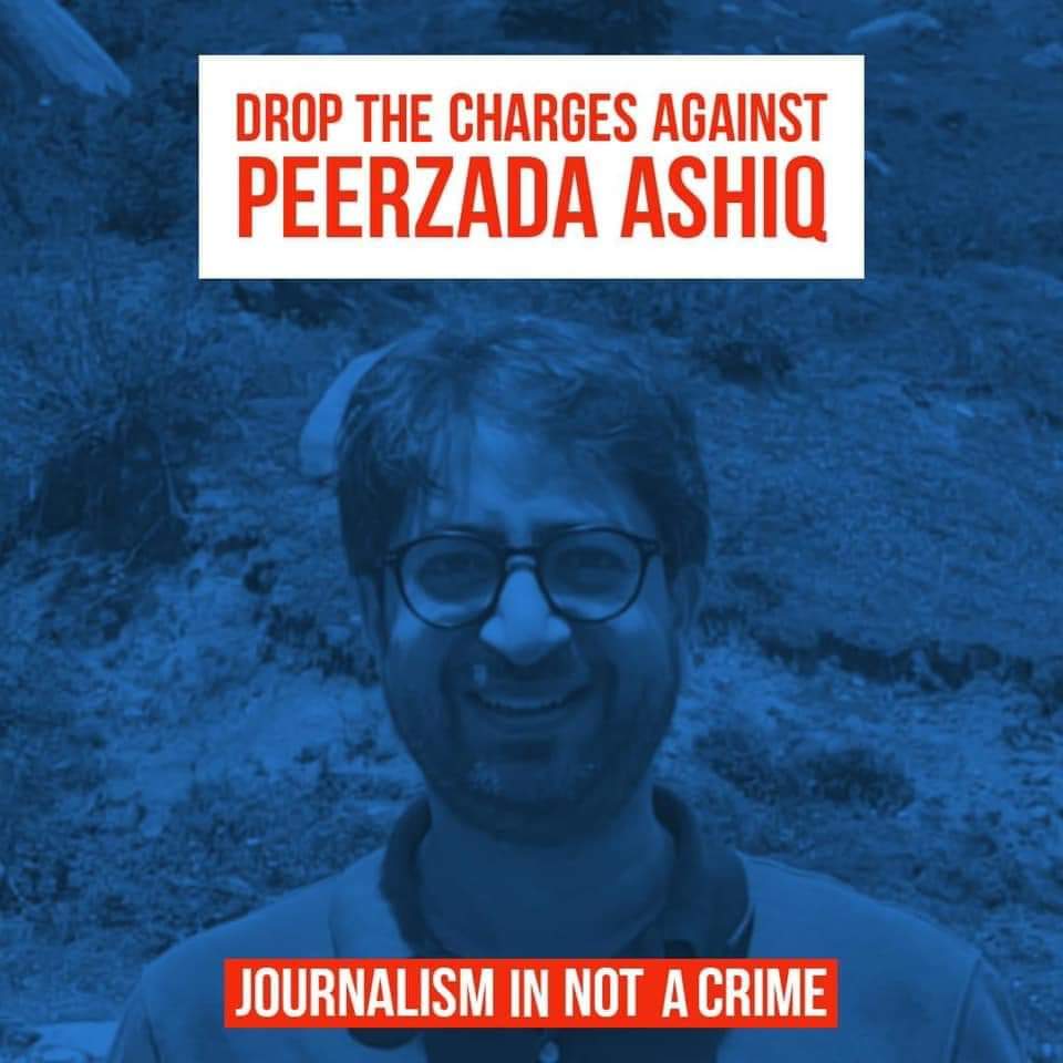 A seasoned journalist with a keen eye for detail. 
#Dropthecharges #IStandWithPeerzadaAshiq 
#SaveourMedia