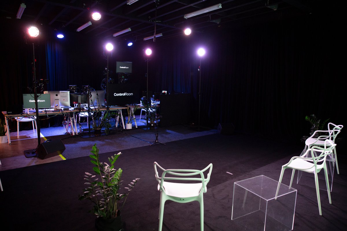 ControlRoom. The solution to all your problems.

...Ok, just the problems that specifically relate to hosting a beautifully produced virtual event in a safe, controlled studio then. #AV1 #ControlRoom