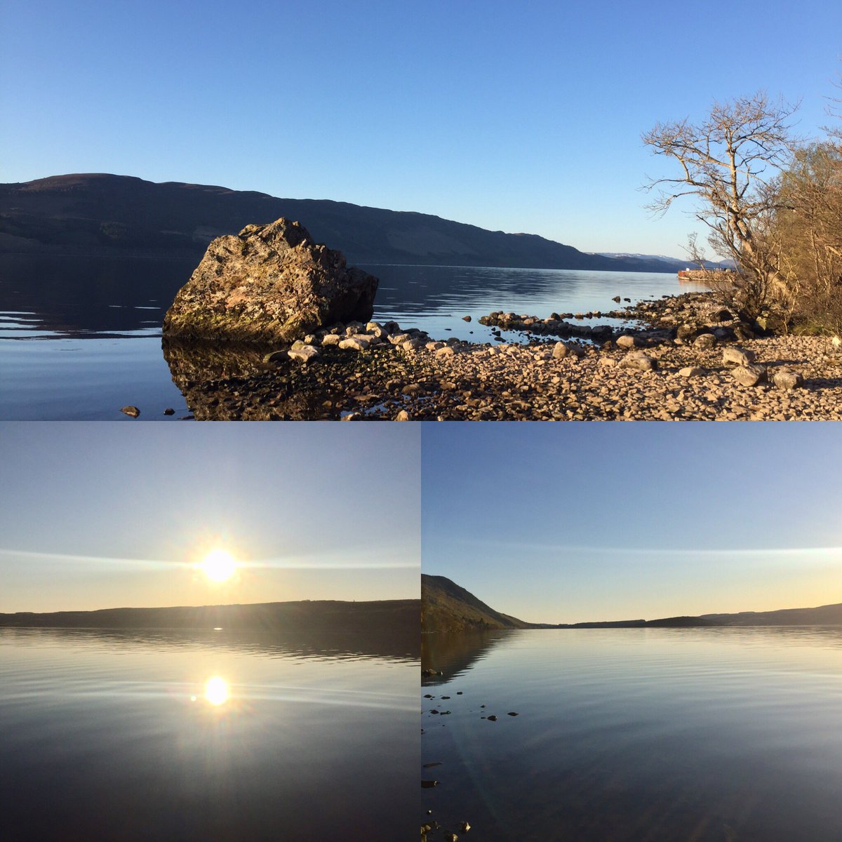 #Lochness looking great on the way home this morning #ScottishHighlands #Scotland