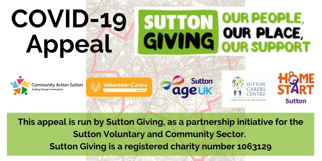 We are pleased to launch our #Covid-19 appeal to support the ongoing work of Sutton’s Voluntary &amp; Community Sector. 
 
We are seeking donations of food &amp; essential items, as well as monetary donations to support the new Community distribution centre.

ow.ly/wPdT50zk32E