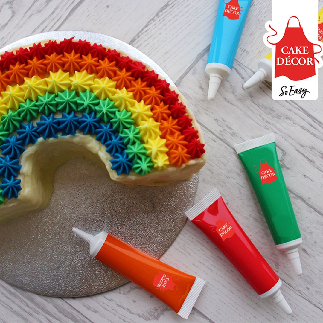 You may have seen rainbows popping up in your neighbours’ windows as a display that there is still hope! Why not join in by baking with Cake Décor Rainbow Cake Colour Gels as your own symbol of peace and hope. Brighten up your customers day🌈 buff.ly/2VNgOgy