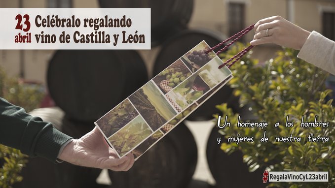 Se aproxima el #DíadeCastillayLeón2020, este año más que nunca súmate a la campaña #RegalaVinoCyL23abril.
Que mejor manera de dar un empujón a nuestros elaboradores y viticultores🎁🍷.
#RegalaVinoCyL23abril #RegalaDOPCebreros 
dopcebreros.com