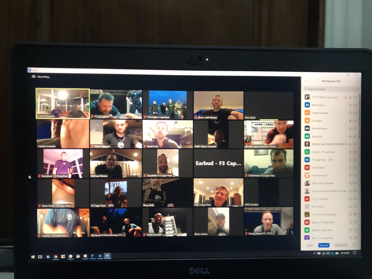 F3Grizzly's tweet photo. @f3capefear @jdtwayne Njoyd seeing you Gents! 

Join @F3CLTMetro for all your #VWOD 05:30 M-F 07:00 S-S. 

Join the fun: https://t.co/VhmTBHDLjU 
PW and Login req’d

Q list here: https://t.co/4mD0lrAQ3u

DM @F3CLTMetro, @F3_ReddFoxx or @F3Grizzly 4 PW or Q 

Retweet 🔁 &amp; Get After It 🤜🏼💥🤛🏼 #SYITZ https://t.co/MFN3qIWKqd