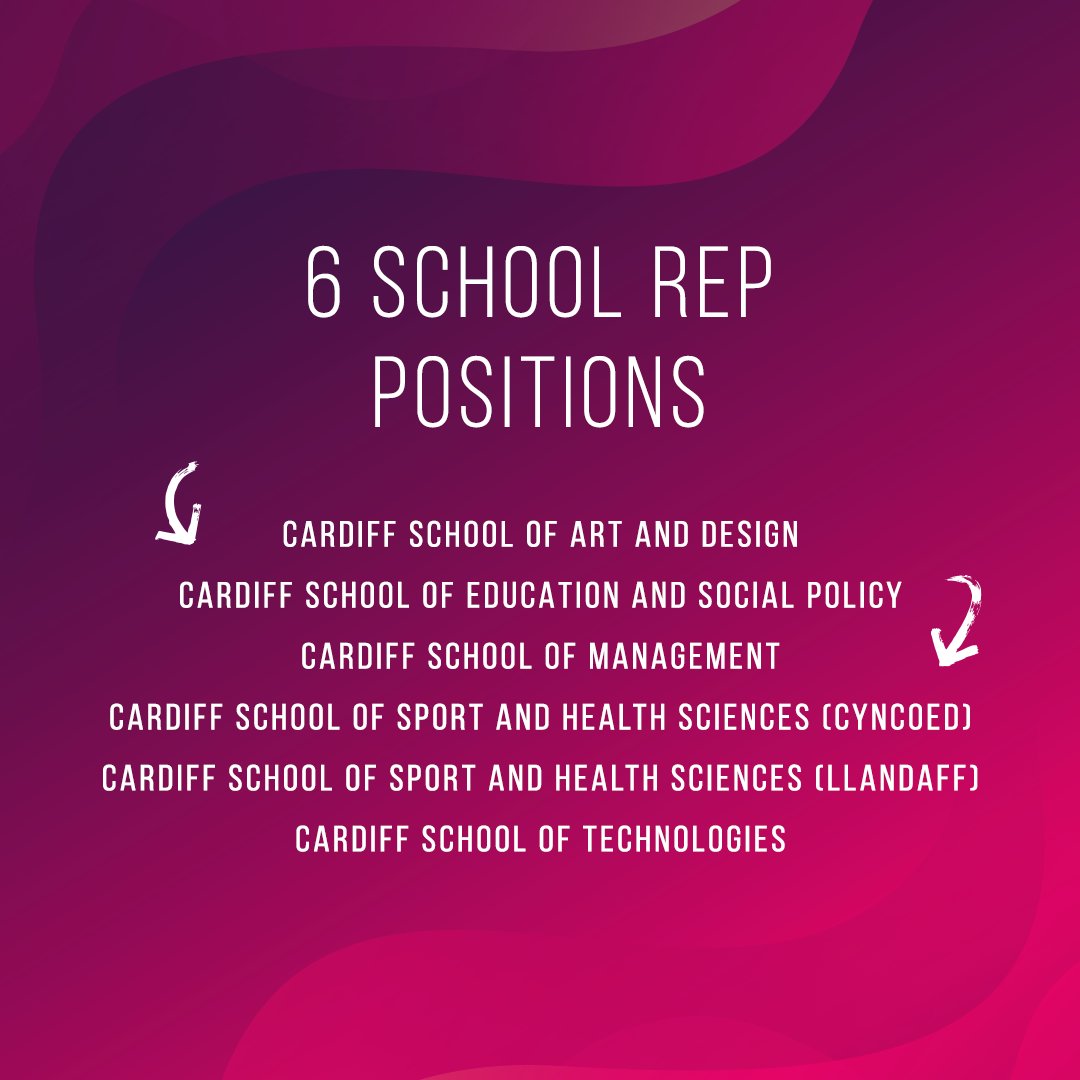 We still have positions available here at the SU for the 2020-21 Academic year! 🌟

Want to be a School Rep or Part Time Officer? Check out the positions available here 👇

cardiffmetsu.co.uk/links/